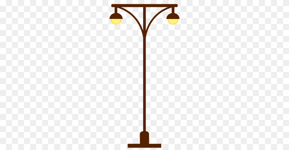 Two Street Lamps, Lamp, Lamp Post Free Transparent Png