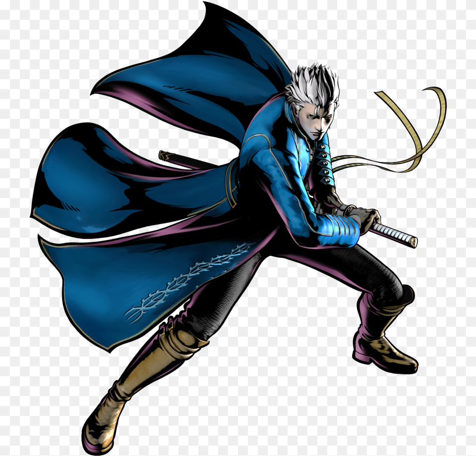 Two Thousand Years Ago The Demon Sparda Reknowned Vergil Devil May Cry, Book, Publication, Comics, Adult Free Transparent Png