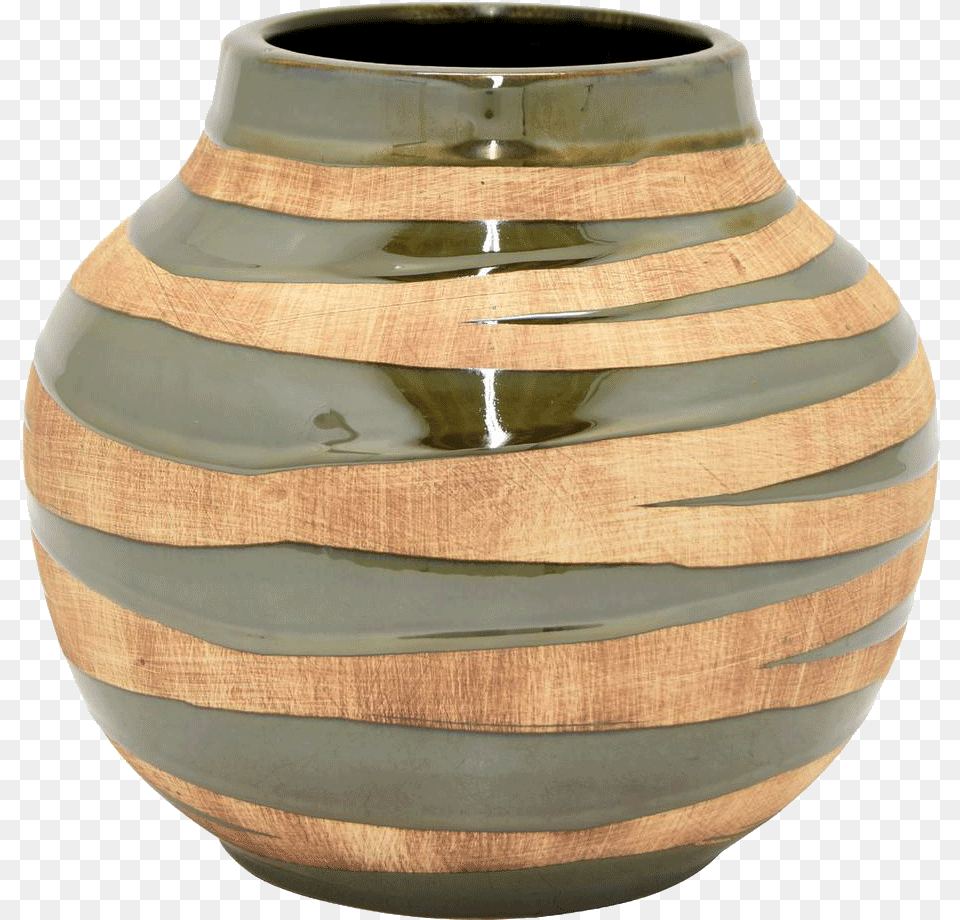 Two Tone Ceramic Decorative Vase Vase, Jar, Pottery, Urn Png Image