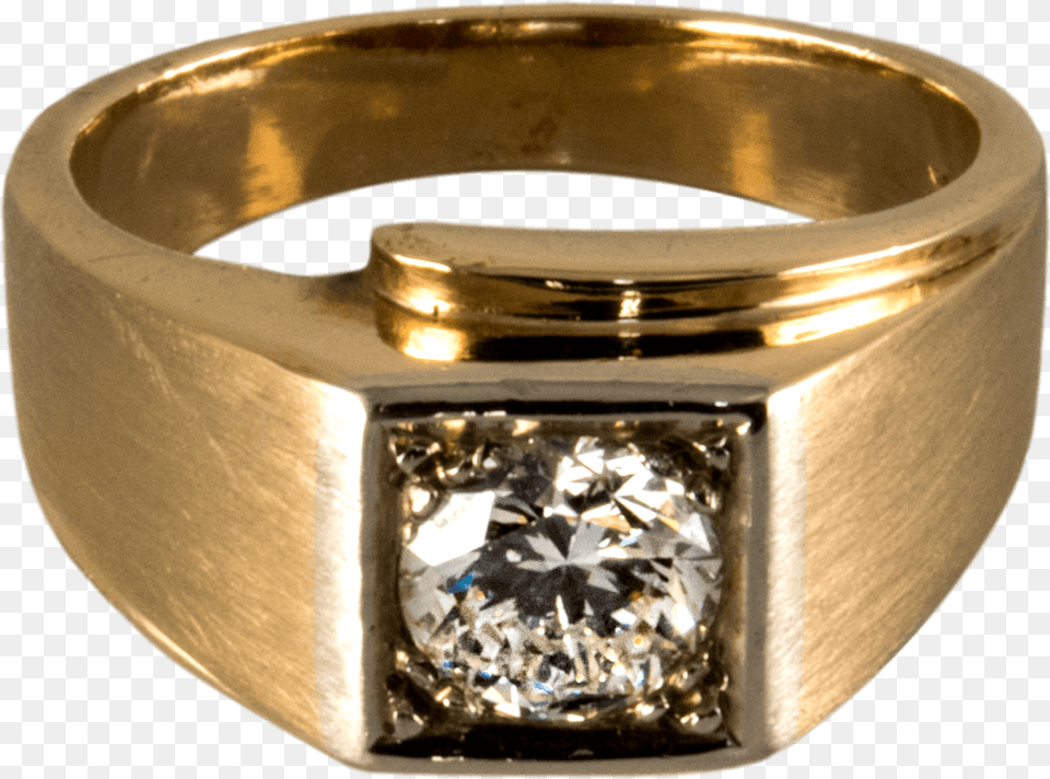 Two Tone Gents Antique Diamond Ring Engagement Ring, Accessories, Gemstone, Jewelry, Gold Free Transparent Png