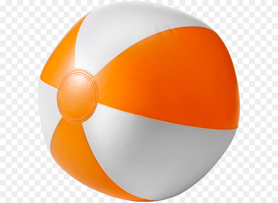 Two Tone Inflatable Beach Ball Orange Beach Ball, Football, Soccer, Soccer Ball, Sphere Png