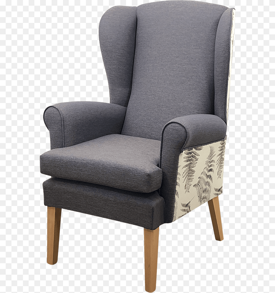 Two Tone Upholstery Residential Care Home Chair, Furniture, Armchair Free Png Download