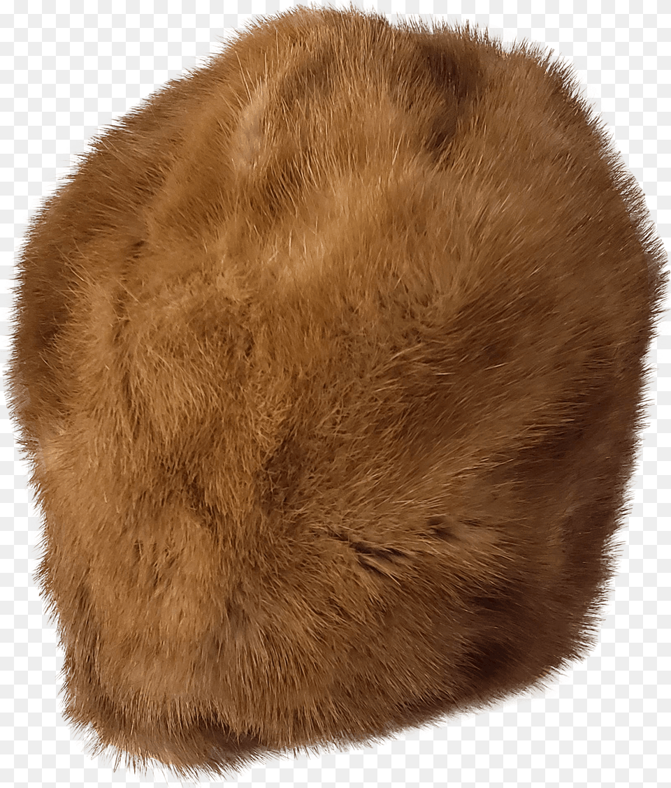 Two Toned Brown Real Fur Cap Hat Ushanka, Animal, Mammal, Home Decor, Wildlife Png