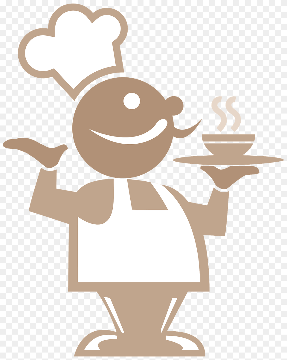 Two Toned Chef Clipart, Cartoon, Face, Head, Person Png Image
