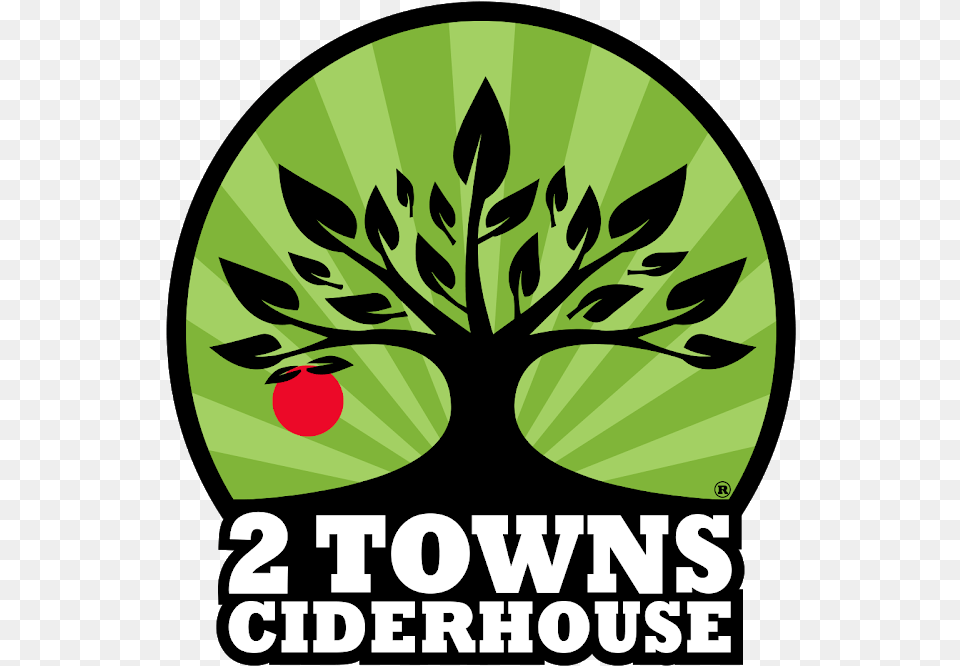 Two Towns Blackberry Cider, Leaf, Plant, Green, Logo Free Png