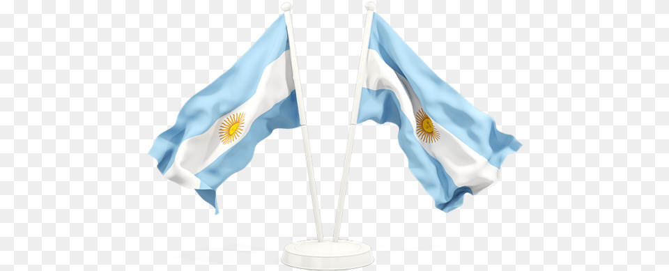 Two Waving Flags Bhutan And India Flag, Argentina Flag Free Transparent Png