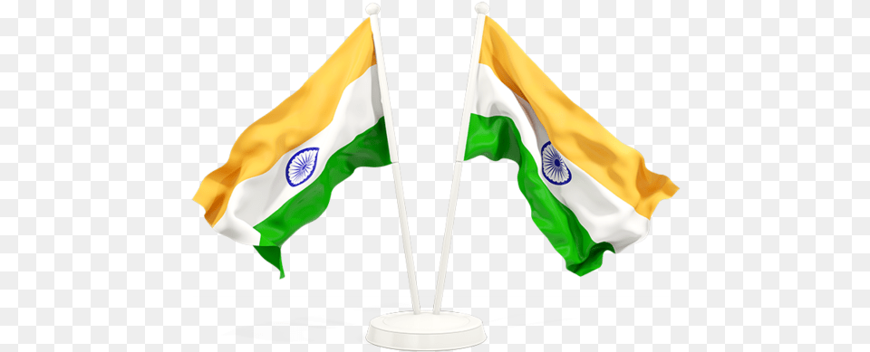 Two Waving Flags India Sri Lanka Flag, India Flag Free Transparent Png