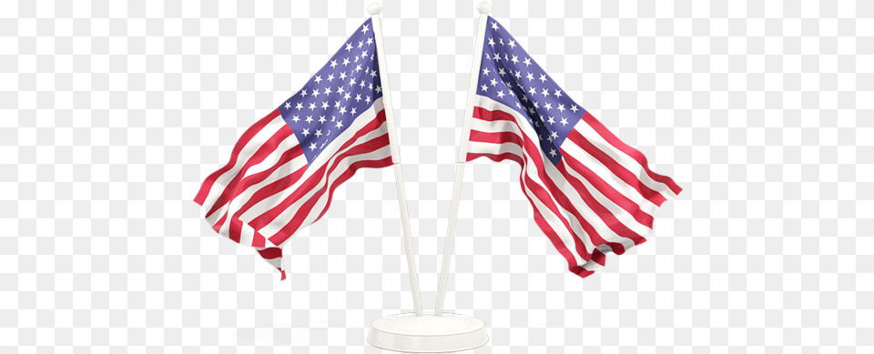 Two Waving Flags Pakistan And Usa Flag, American Flag Free Png