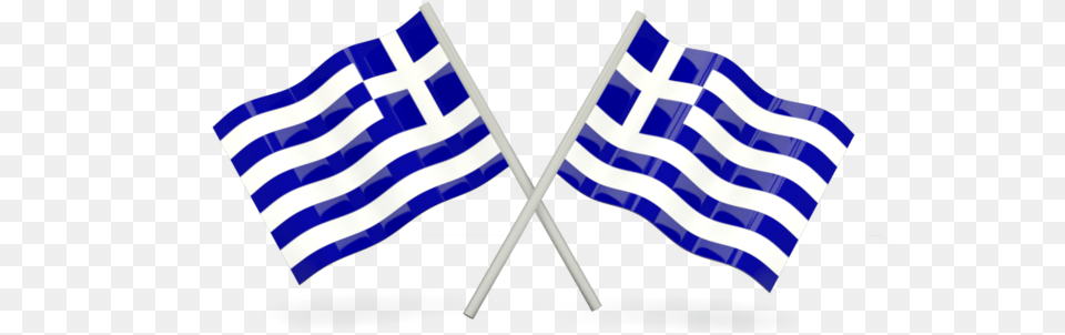 Two Wavy Flags Greece Flags, Flag Png