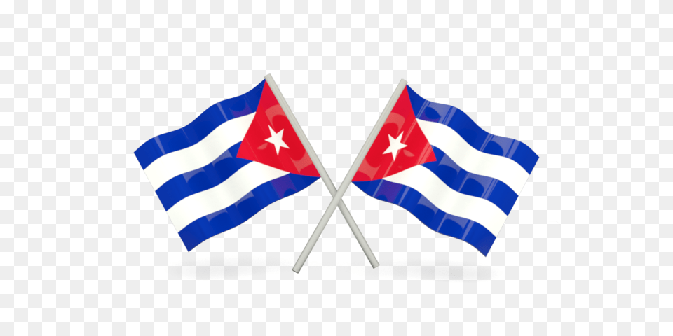 Two Wavy Flags Illustration Of Flag Of Cuba Png Image