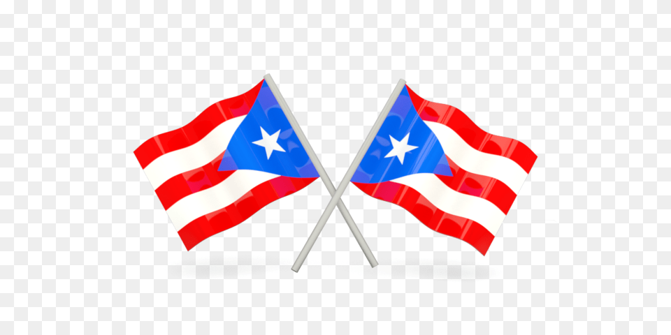 Two Wavy Flags Illustration Of Flag Of Puerto Rico, Food, Ketchup, American Flag Free Png