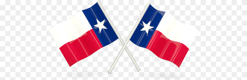Two Wavy Flags Two Texas Flags, Flag, Chile Flag Free Transparent Png