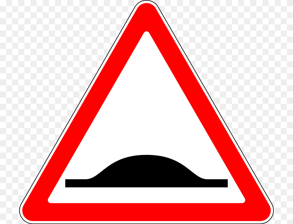 Two Way Traffic Ahead Sign, Symbol, Road Sign, Triangle Free Png