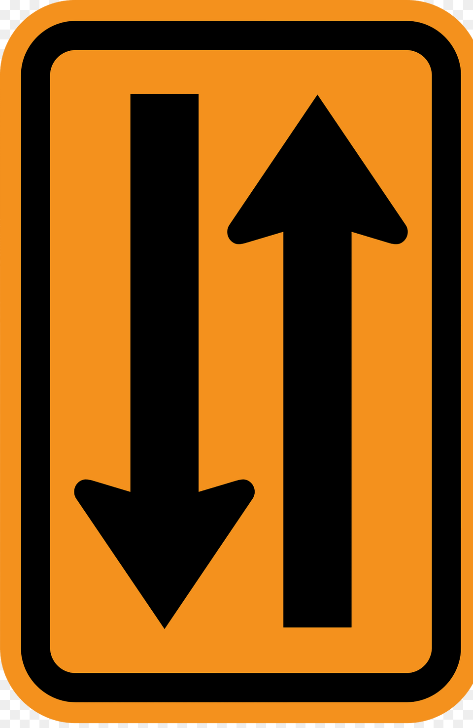 Two Waytraffic Sign In United States Clipart, Symbol, Road Sign, Cross Png