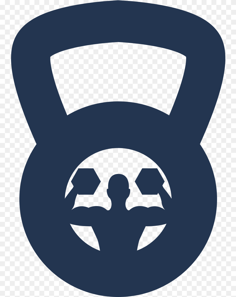 Two Weightlifting Tools Of Padlock Shape Svg Icon Kettlebell, Logo, Symbol Png
