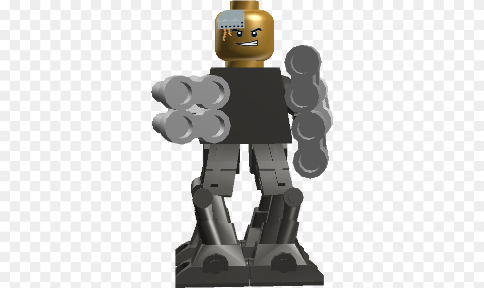 Twoface Military Robot, Person Png