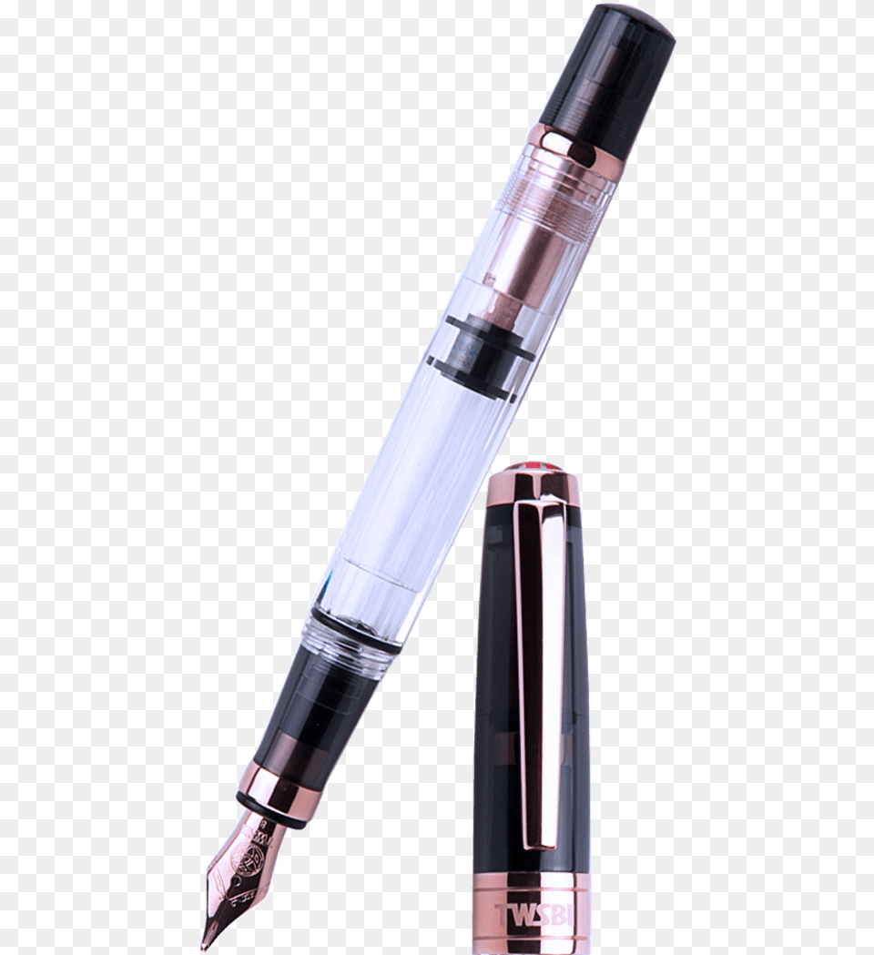 Twsbi Fountain Pen Diamond 580 Smoke Rose Gold Ii Special Edition Marking Tool, Fountain Pen Free Transparent Png