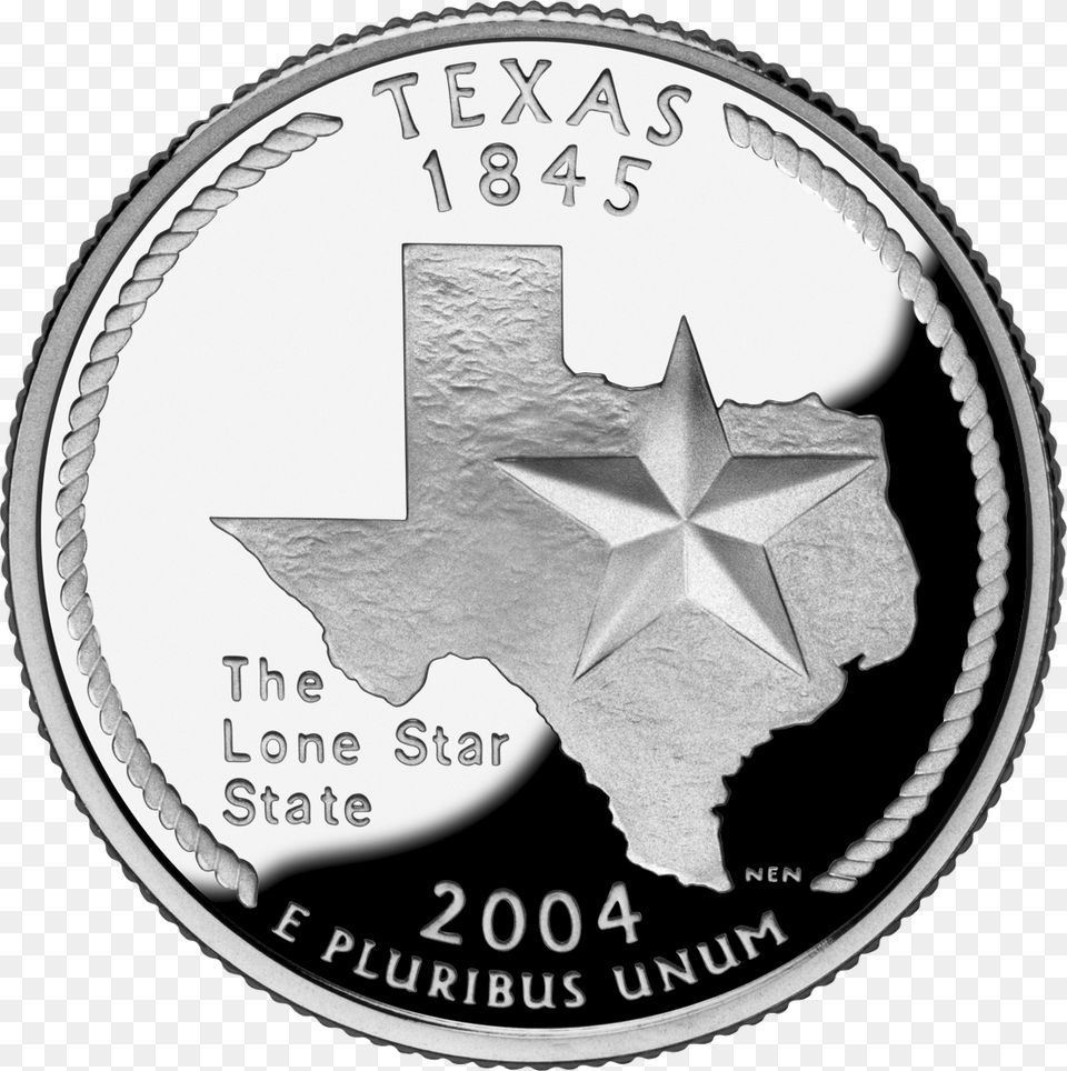 Tx Proof, Silver, Coin, Money, Symbol Free Png