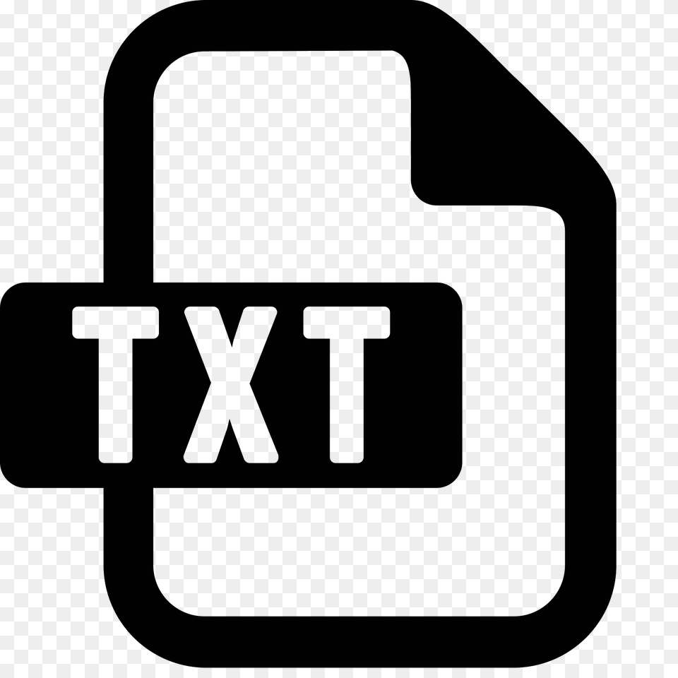 Txt, Gray Free Transparent Png