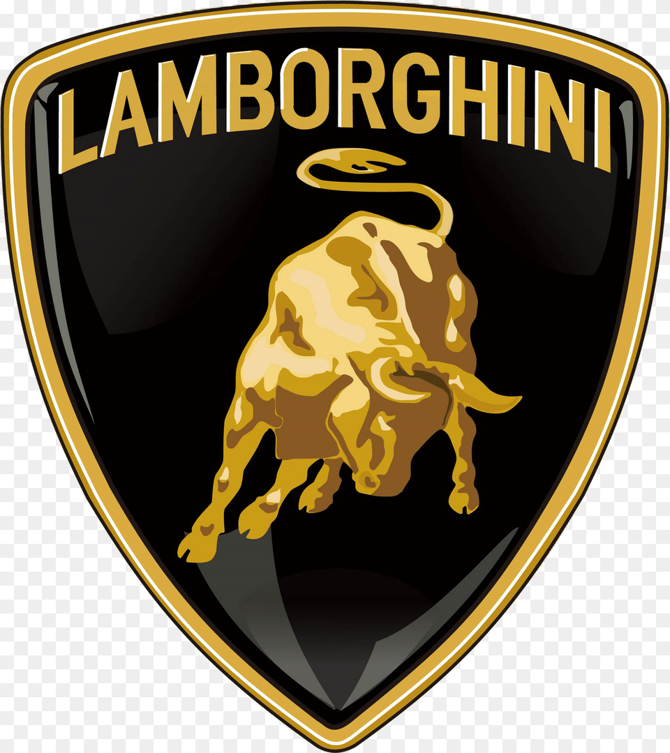 Txt Stickpng Lamborghini Logo, Badge, Symbol, Emblem, Animal Free Transparent Png