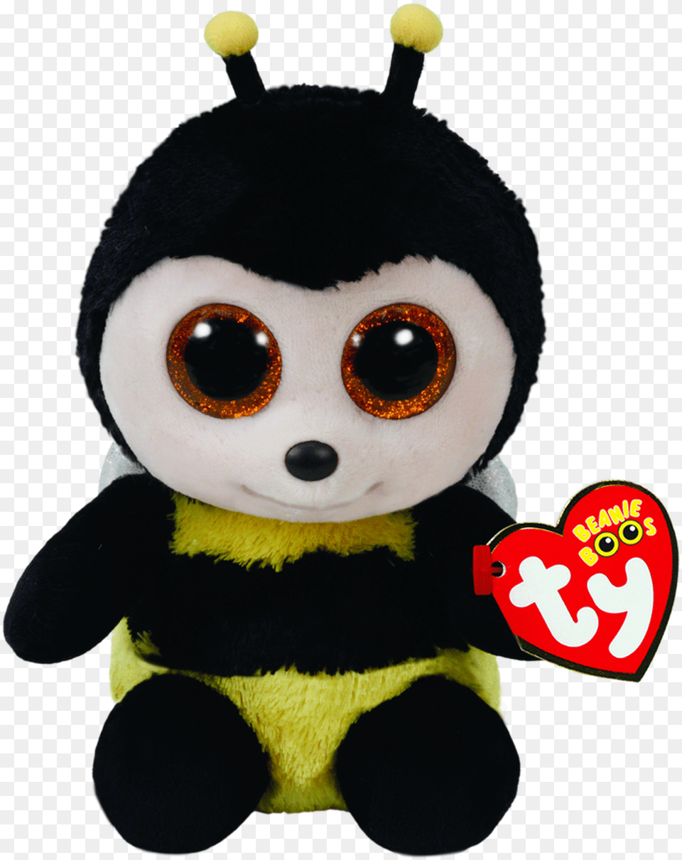 Ty Beanie Boo Buzby The Bee New Beanie Boos Buzby, Plush, Toy Png Image