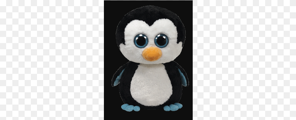Ty Beanie Boos Waddles Penguin Large Adlie Penguin, Plush, Toy, Nature, Outdoors Png Image