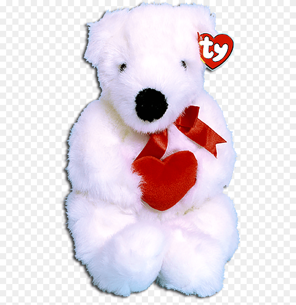 Ty S Adorable Plush White Teddy Bear Romeo Is The Perfect Teddy Bear, Teddy Bear, Toy Free Png