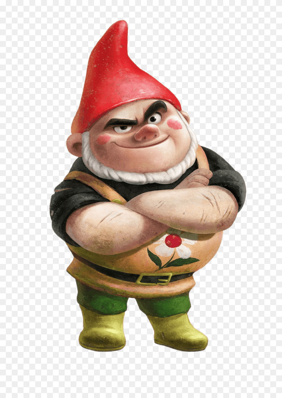 Tybalt Gnome, Figurine, Baby, Elf, Person Png Image