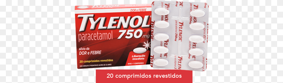 Tylenol 750mg Tylenol 8 Hr Arthritis Pain Extended Release Caplets, Medication, Pill Free Transparent Png