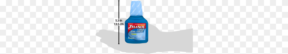 Tylenol Cold Sore Throat Liquid Daytime Cool Burst Tylenol, Bottle, Food, Ketchup Free Png