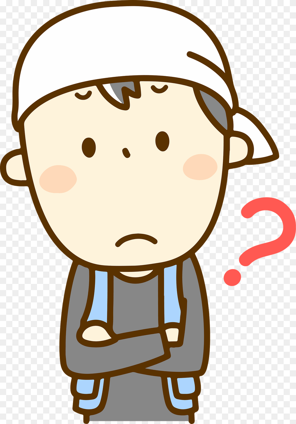 Tyler Carpenter Man Is Questioning Clipart, Baby, Person Free Png Download