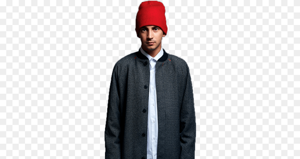 Tyler Joseph Transparent, Cap, Clothing, Coat, Hat Free Png
