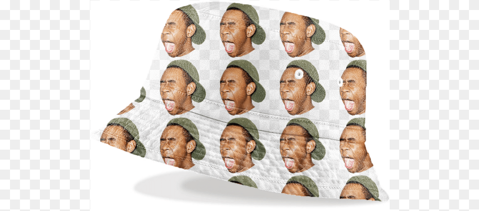 Tyler The Creator Bucket Hat 48 Hat, Clothing, Person, Adult, Female Png Image