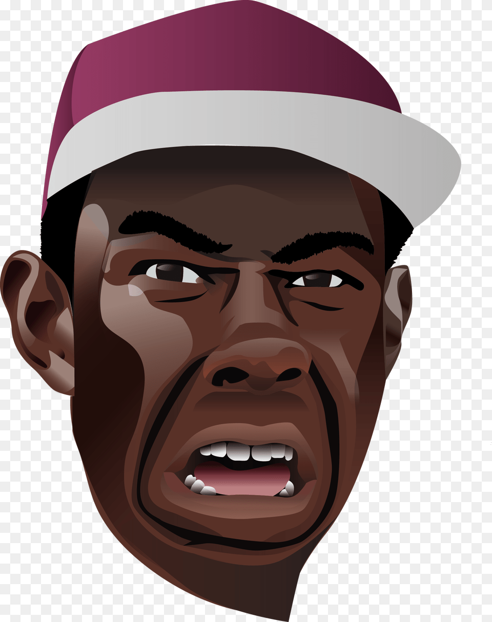 Tyler The Creator Illustration, Portrait, Photography, Person, Head Png Image
