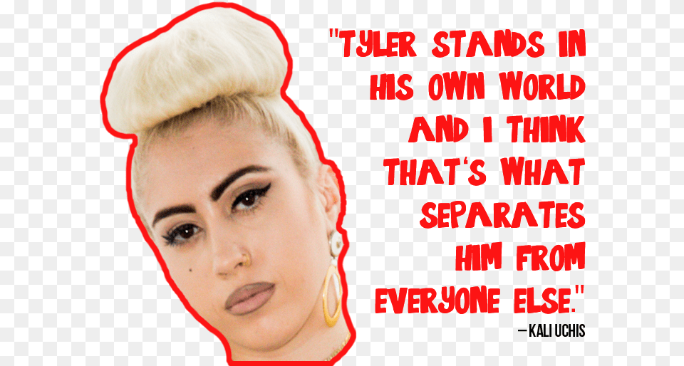 Tyler The Creator Kali Uchis Transparent Poster, Woman, Person, Head, Female Free Png Download