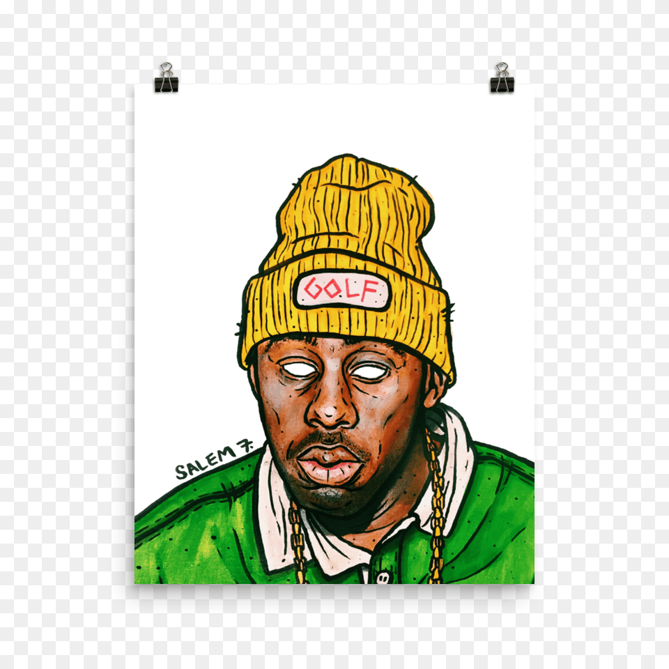 Tyler The Creator Print Salem, Adult, Photography, Person, Man Free Transparent Png