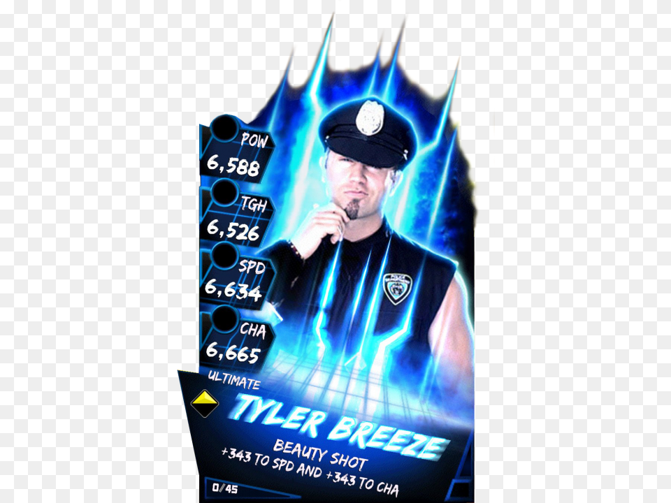 Tylerbreeze S3 13 Ultimate Zombie Supercard Tylerbreeze Lana Wwe Cards, Poster, Lighting, Advertisement, Adult Png
