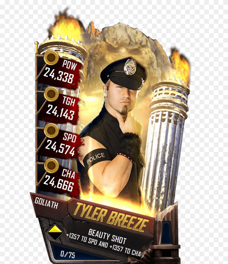 Tylerbreeze S4 20 Goliath Wwe Supercard Sasha Banks, Adult, Male, Man, Person Free Png Download