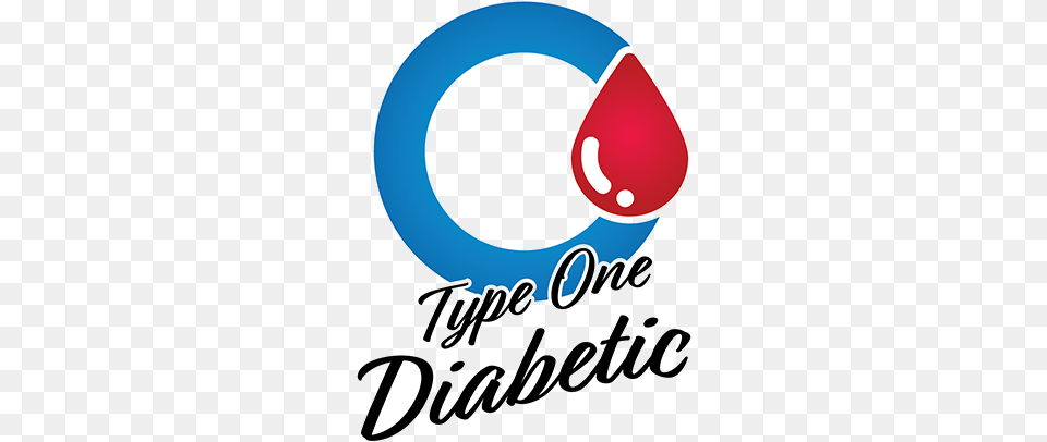 Type 1 Diabetic Blue Circle Temporary Type One Diabetes Symbol, Logo, Text Free Png Download