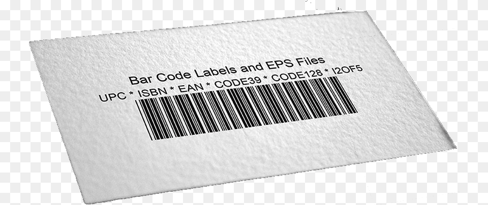 Type Of Barcode And Application Horizontal, Paper, Text, Business Card Png Image