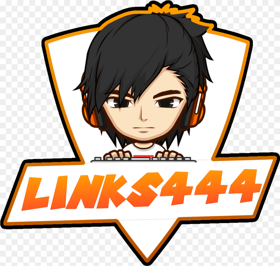 Types Logo Designing For Gaming Channel Logo, Book, Comics, Publication, Adult Free Transparent Png