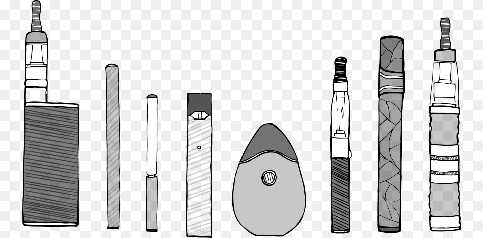 Types Of E Cigarettes, Cutlery, Brush, Device, Tool Png Image