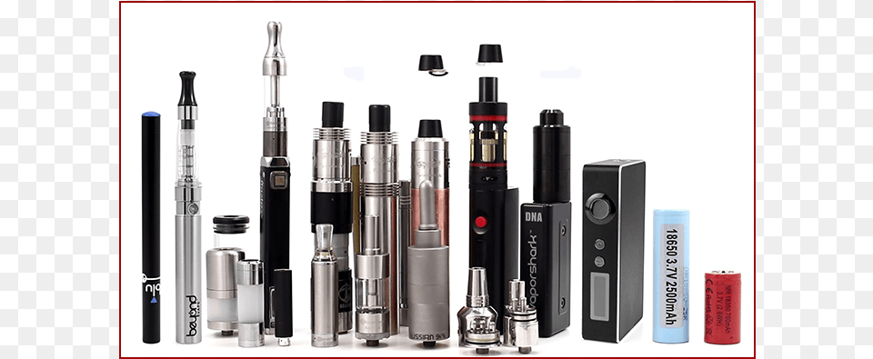 Types Of E Cigarettes Electronic Cigarette, Cosmetics, Lipstick, Electronics, Speaker Free Png Download