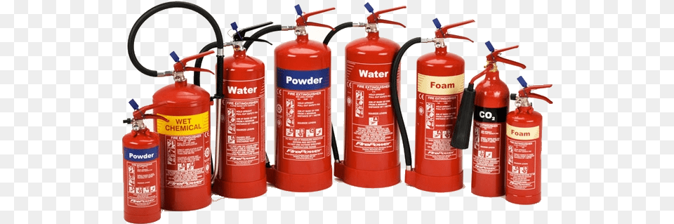 Types Of Fire Extinguisher Fire Extinguisher, Cylinder Free Png