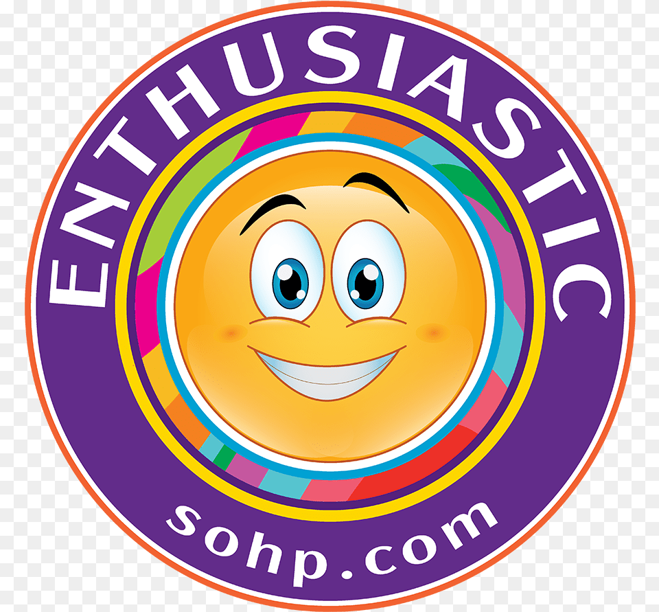 Types Of Happiness Enthusiastic Society Of Happy People, Logo, Badge, Symbol, Disk Png Image