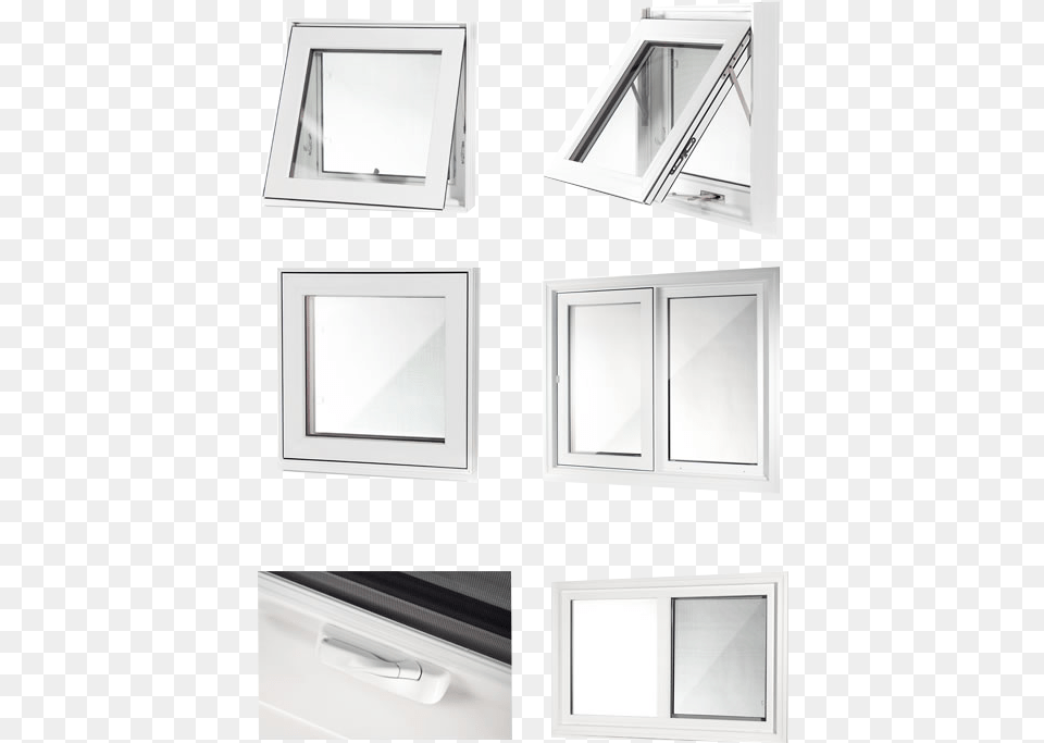 Types Of Pvc Windows Portable Network Graphics, Cabinet, Furniture, Window, Mirror Free Png