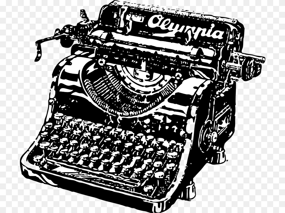 Typewriter, Engine, Machine, Motor Png Image