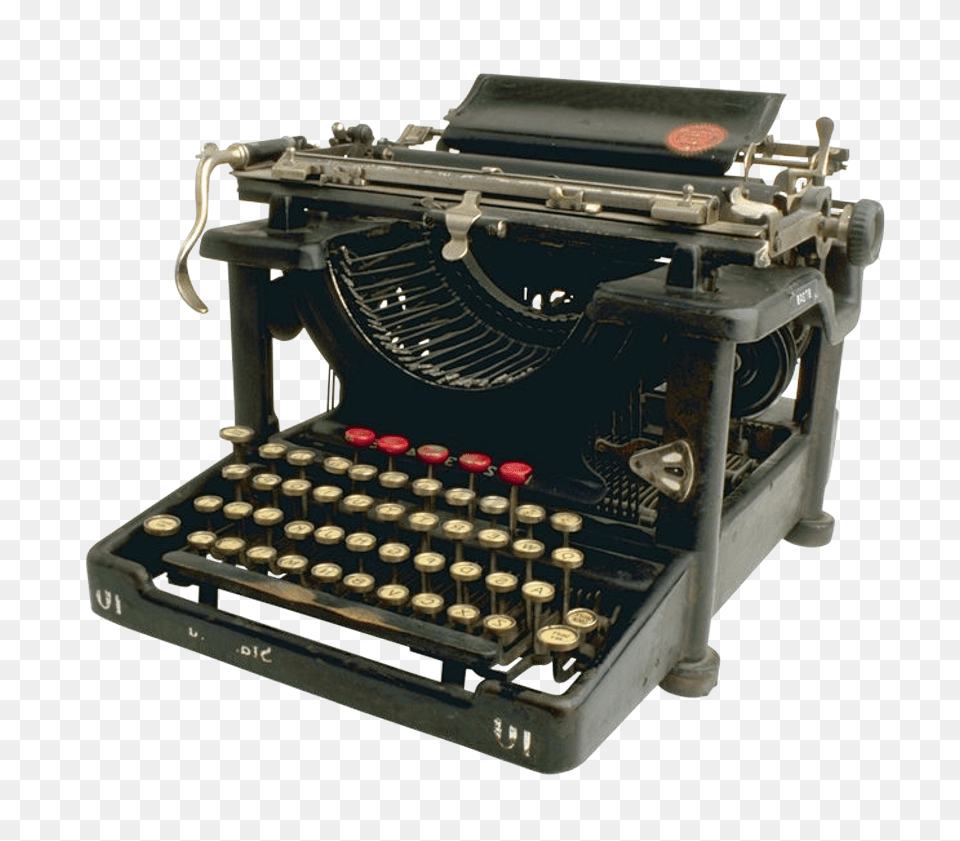 Typewriter, Computer Hardware, Electronics, Hardware, Machine Free Png