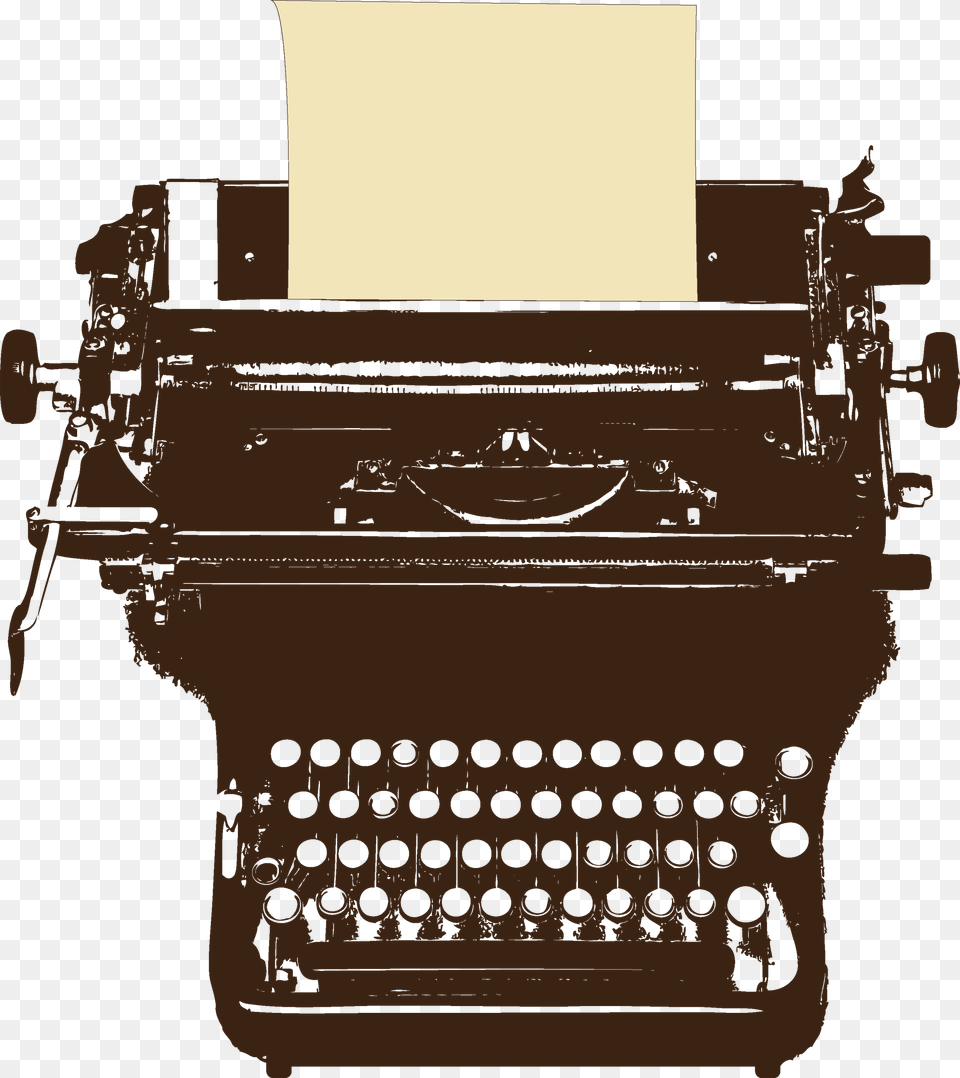 Typewriter, Paper, Text, Computer Hardware, Electronics Png Image