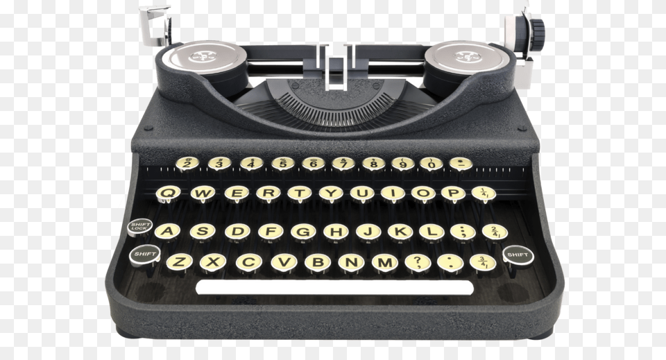 Typewriter, Computer, Computer Hardware, Computer Keyboard, Electronics Free Png Download